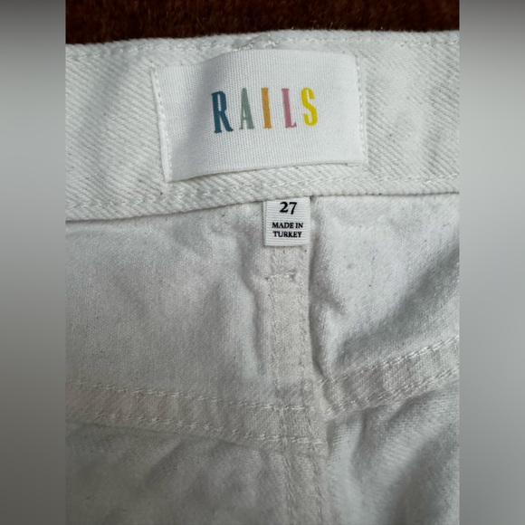 Rails Vintage Inspired Women's Topenga Ecru Straight Leg Jeans, 27 - Picture 7 of 12